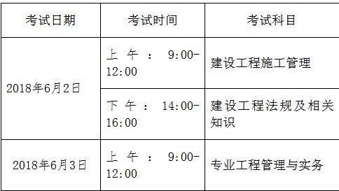 濱州二建考試時(shí)間