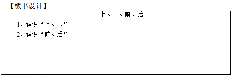 2018上半年小學(xué)數(shù)學(xué)教師資格證面試真題及答案：上、下、前、后板書設(shè)計