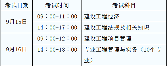 2018年日照一建考試時間
