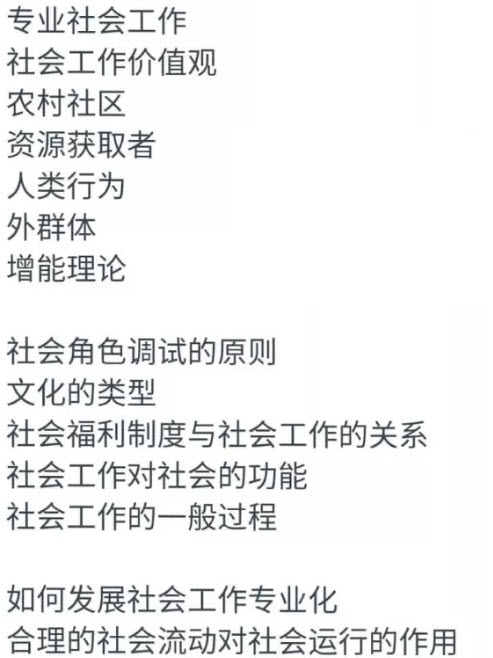 2018年中南財(cái)經(jīng)政法大學(xué)社會(huì)工作碩士考試真題
